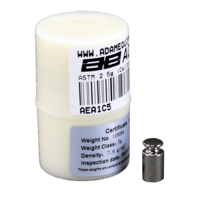 Adam Equipment Stainless Steel Calibration Weight - ASTM 2 -5g