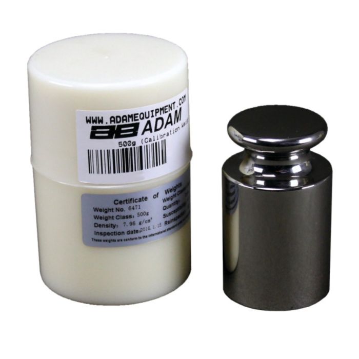 Adam Equipment Stainless Steel Calibration Weight - ASTM 3 - 500g