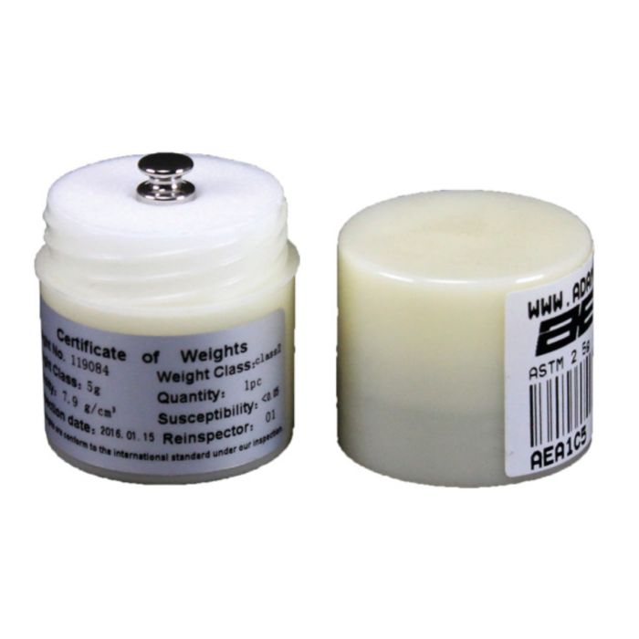 Adam Equipment Stainless Steel Calibration Weight - ASTM 3 - 5g