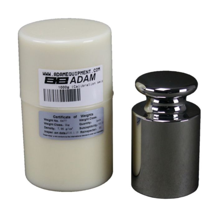 Adam Equipment Stainless Steel Calibration Weight - ASTM 4 - 1000g
