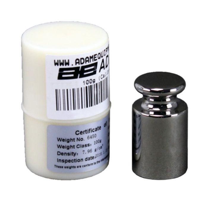 Adam Equipment Stainless Steel Calibration Weight - ASTM 4 - 100g
