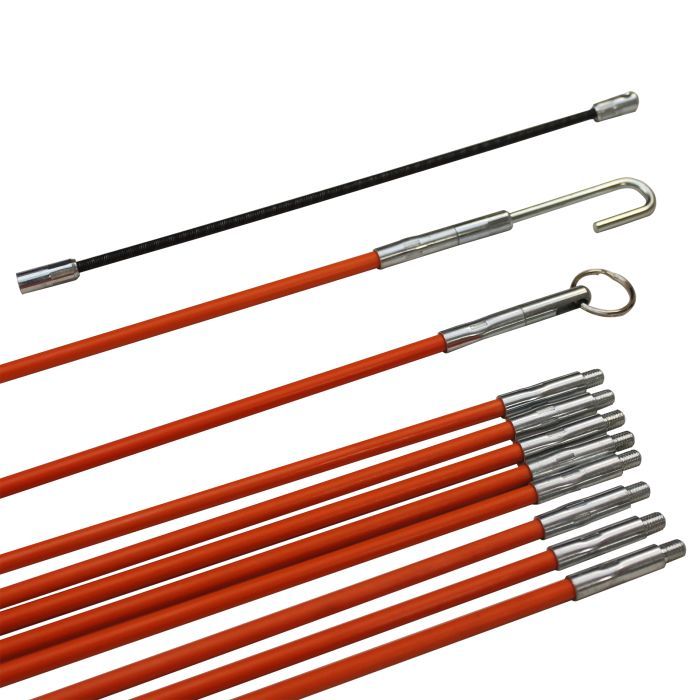 Eclipse Tools Pro'sKit Push Pull Rod Set with Accessories in a clear tube (10 sections per tube)