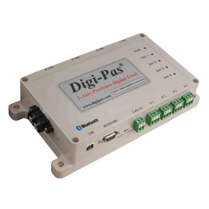 Digi-Pas CONTROL BOX for DWL5000XY/DWL5500XY/DWL5800XY 2-AXIS HIGH-Precision Digital Inclination Sensor Modules, Tilt Angle Sensor or Inclinometer