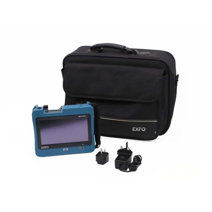 EXFO MAX-720 MaxTester SM MM QUAD MAX-720C-Q1-EA-EI 850/1300/1310/1550 nm OTDR, iOLM & IADV with Softcase and plug