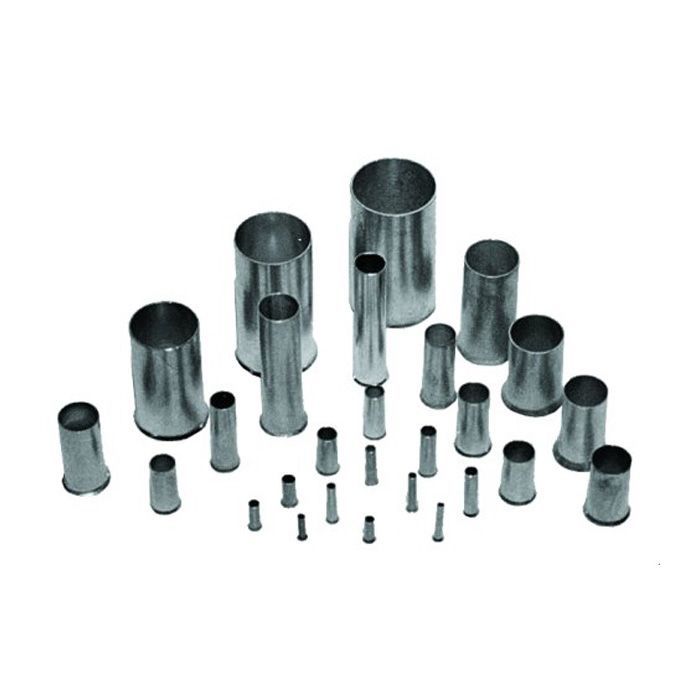 Eclipse Tools Pro'sKit Uninsulated Wire Ferrules, AWG 1 x 32mm Long, 100 pcs