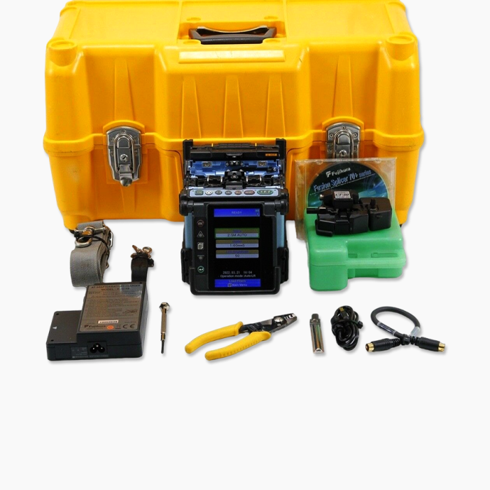 Fujikura 70S+ SM MM Core Alignment Fiber Fusion Splicer w/ CT-30 Cleaver FSM 70S
