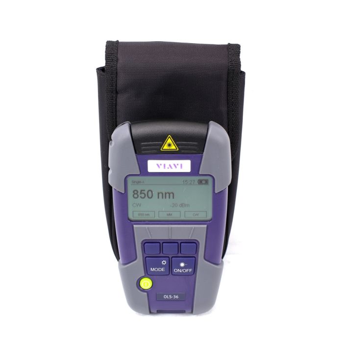 Viavi OLS-36V2 SmartPocket V2 Optical Light Source for Single-Mode & Multi-Mode Fiber, Quad Wavelength, 850/1300nm & 1310/1550nm