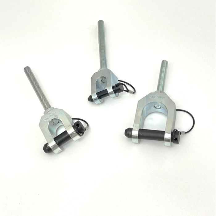 Hydrajaws M12 Ringbolt Clevis Adaptors Clevis Width: 40mm, Thread Length: 120mm