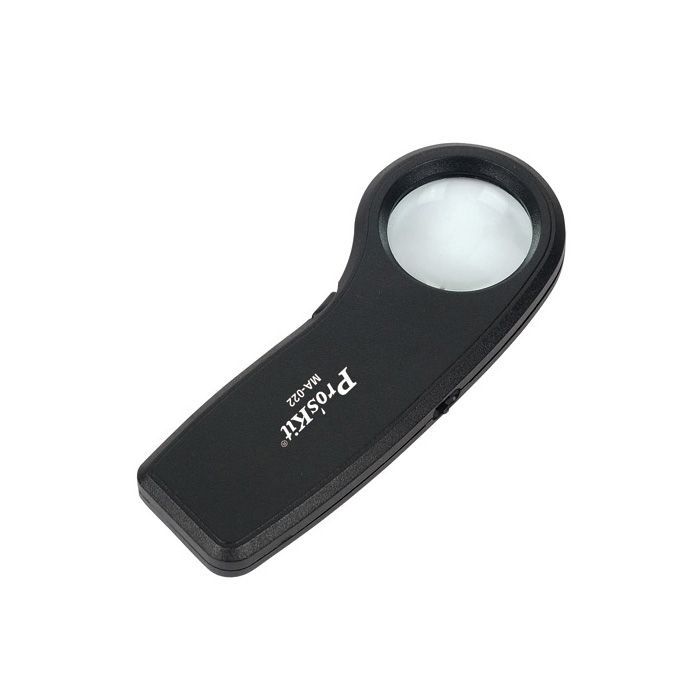 Eclipse Tools Pro'sKit Handheld 7.5X(26D) LED Light Magnifier with UV