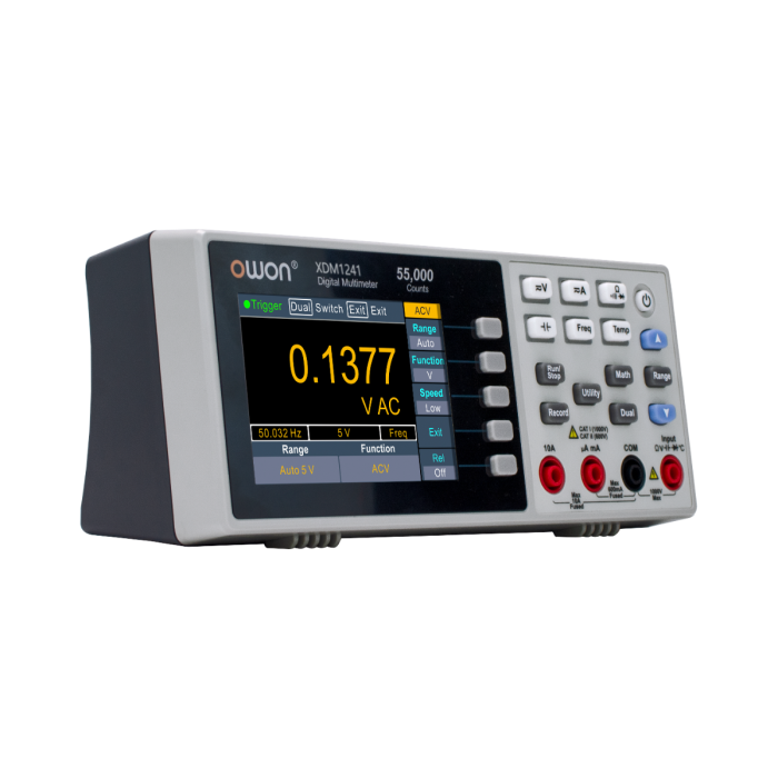 OWON 4 1/2 Digits XDM1241 Bench-Type Digital Multimeter with 3.5-inch LCD