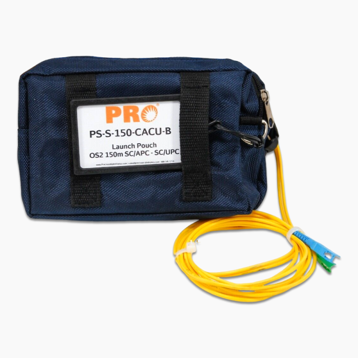 Pro Launch Pouch PS-S-150-CACU-B OS2 150m SC/APC to SC/UPC