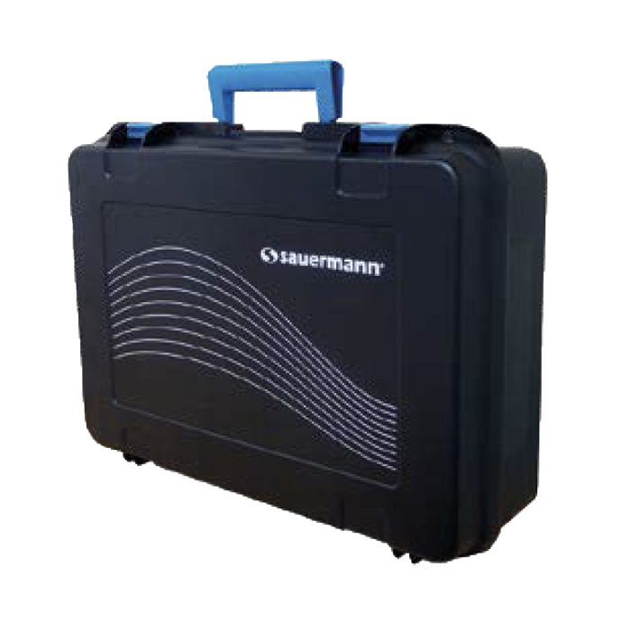 Sauermann P/N 27540 ABS Case Si-Ca X30 is rigid transport case rigid ABS transport case. compatible with 180 and 300 mm probes.