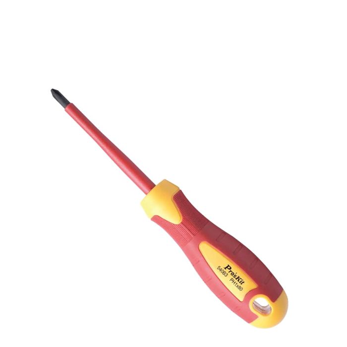 Eclipse Tools Pro'sKit 1000V Insulated Screwdriver - #1 Phillips