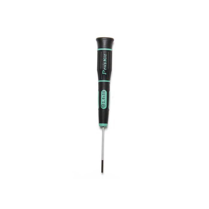 Eclipse Tools Pro'sKit Precision Flat Blade Screwdriver 1.6mm x 2"