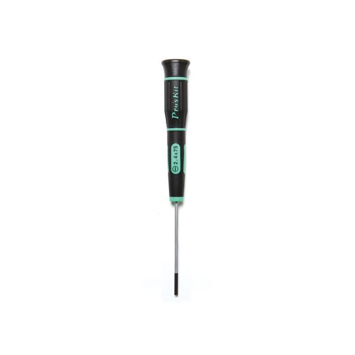 Eclipse Tools Pro'sKit Precision Flat Blade Screwdriver 2.4mm x 3"