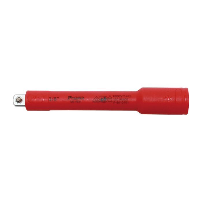 Eclipse Tools Pro'sKit VDE 1000V Insulated 3/8" Drive Extension Bar - 5"