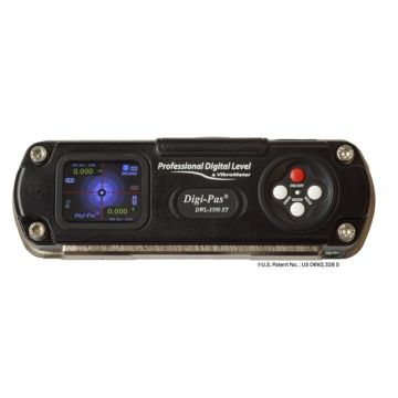 Digi-Pas DWL3000XY-Bluetooth 2-Axis Digital Machinist Level & Inclinometer with BLUETOOTH 0.002”/ft (0.2mm/M) 6 Inch