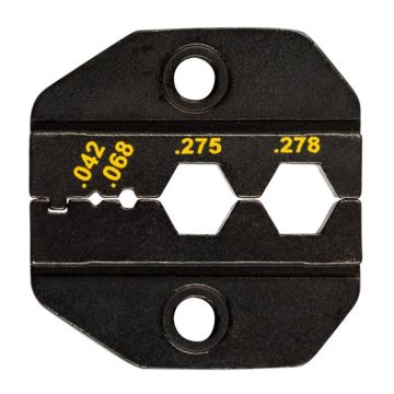 Eclipse Tools Lunar Series Die Set HDTV BNC/TNC  True 75 Ohm Coax  RG6/Belden 8281/1694A   Hex Sizes .042 SQ./.275/.278