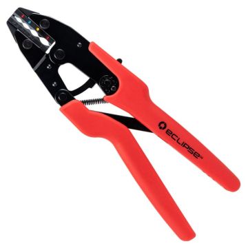 Eclipse tools Pro'sKit Ergo-Lunar Crimper for Insulated Terminal AWG 8-22 (Single Crimp)