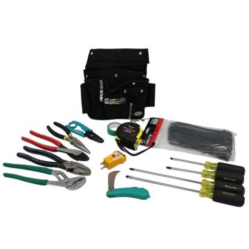 Eclipse Tools Pro'sKit 14 Piece Electrical Tool Pouch Kit