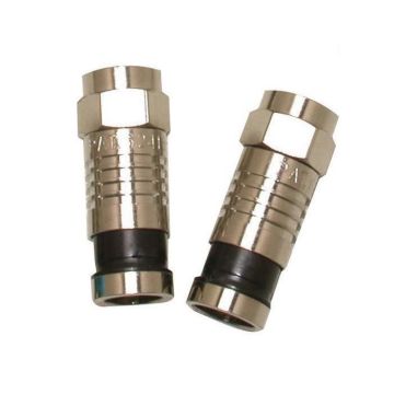 Eclipse Tools Pro'sKit Compression F Connector, RG59/U, 50 Pack