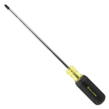 Eclipse Tools Pro'sKit Phillips Rubber Grip Screwdriver #2 x 8"
