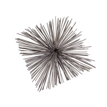 WOHLER 13x13-inch Square Perlon Push-Head Brush with M10 Thread