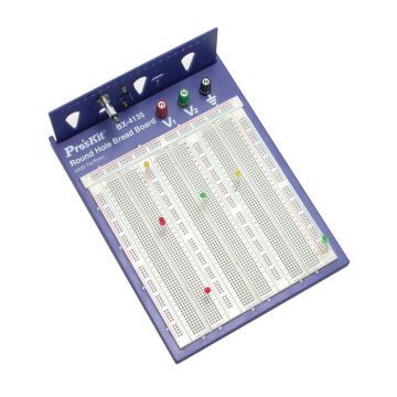 Eclipse Tools Pro'sKit Round Hole Breadboard - 2420 Tie Points