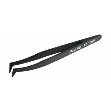 Eclipse Tools Pro'sKit ESD Safe Tweezers - Curved Tip