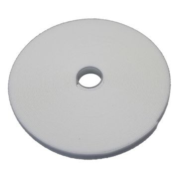 Eclipse Tools Pro'sKit Hook & Loop Tape, 1/2" Wide, White, 50 FT Roll