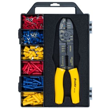 Eclipse Tools Pro'sKit 176 Piece Terminal Crimp Kit