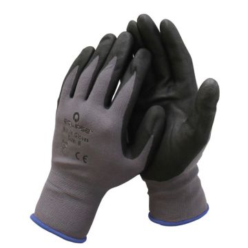 Eclipse Tools Pro'sKit Nitrile Coated Work Gloves (Medium, Size 8)