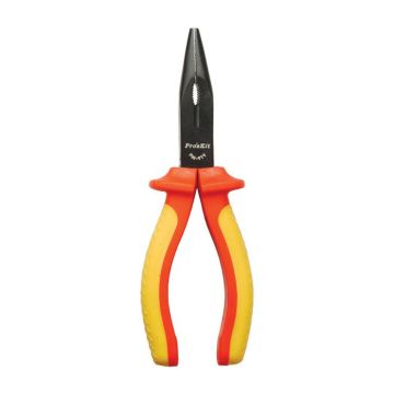 Eclipse Tools Pro'sKit 1000V Insulated Long-nosed Pliers - 6-1/4"