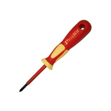 Eclipse Tools Pro'sKit 1000V Insulated Screwdriver - #0 Phillips