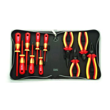 Eclipse Tools Pro'sKit 1000V Insulated Screwdriver and Plier Set-Electrical