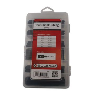 Eclipse Tools Pro'sKit Heat Shrink Tubing - Black