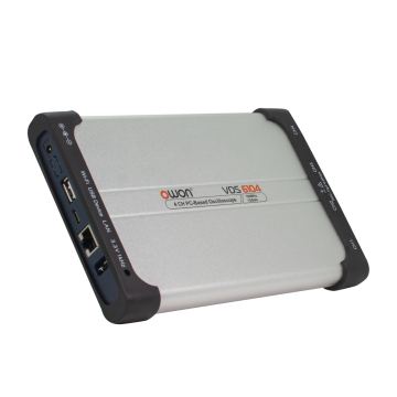 OWON VDS6104 25MHz 100MS/s 2+1-Multi Channel PC Oscilloscopes with 5K Record Length USB isolation