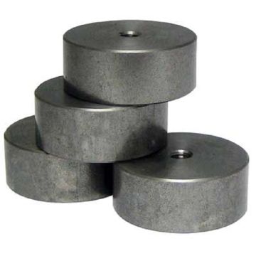 Hydrajaws Steel Bond disc 20x75mm Machined scrolled surface (set of 10)