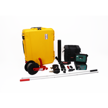 Buckleys Wet Roof Pro WRP01 Flat Roof Leak Detector Kit  Transport Cases Cartoli Instruments Dallas Texas