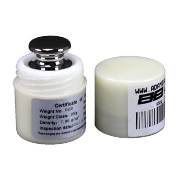 Adam Equipment Stainless Steel Calibration Weight - ASTM 1 - 100g