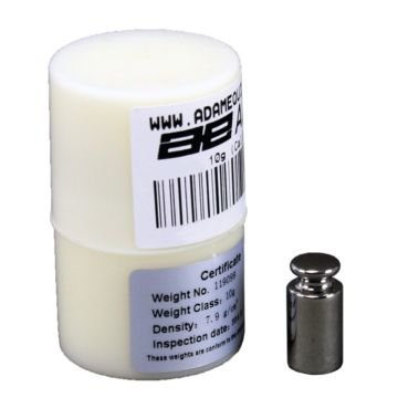 Adam Equipment Stainless Steel Calibration Weight - ASTM 2 -10g