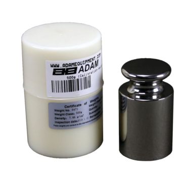 Adam Equipment Stainless Steel Calibration Weight - ASTM 2 - 500g