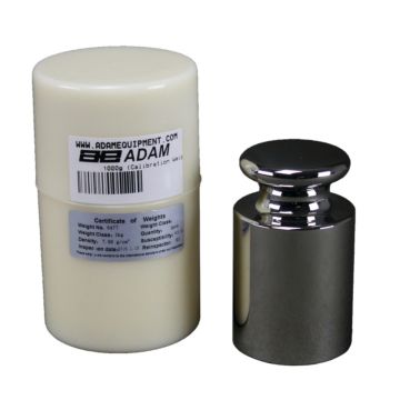 Adam Equipment Stainless Steel Calibration Weight - ASTM 3 - 1000g
