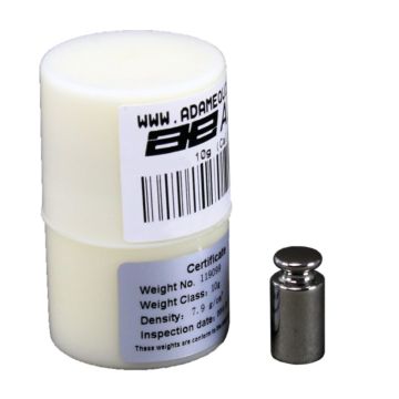 Adam Equipment Stainless Steel Calibration Weight - ASTM 3 - 10g