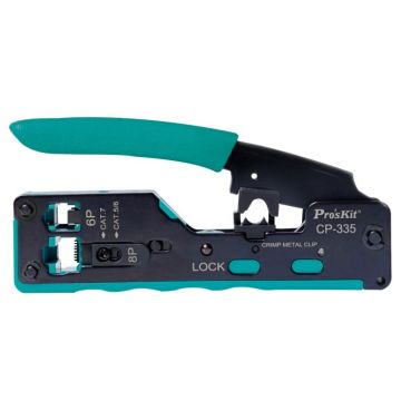 Eclipse Tools Pro'sKit Modular Plug Crimping Tool for Cat7 and Cat5/6