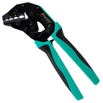 Eclipse Tools Pro'sKit CrimPro Crimper for Insulated Terminal AWG 8-22 (Single Crimp)