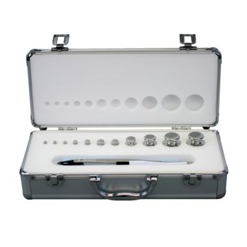 Adam Equipment E2 1g - 200g OIML Stainless Steel Calibration Weight Set