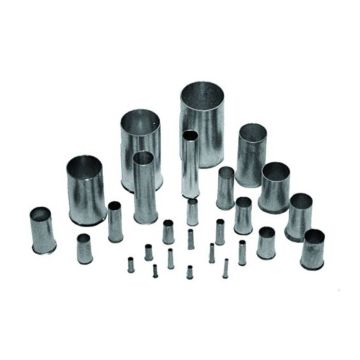 Eclipse Tools Pro'sKit Uninsulated Wire Ferrules, 500 MCM x 240.00mm, 25 pcs