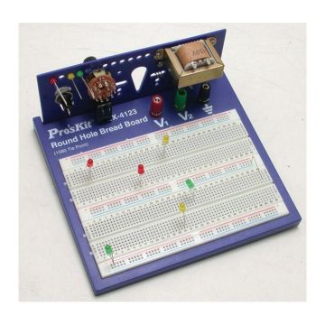 Eclipse Tools Pro'sKit Round Hole Breadboard - 1580 Tie Points