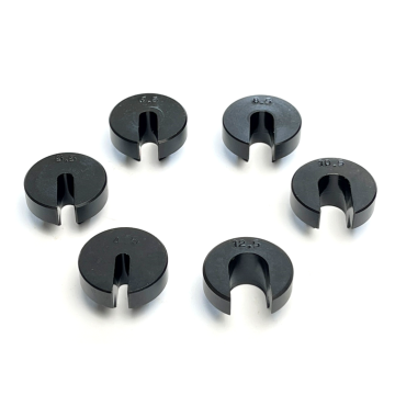 Hydrajaws 4.5, 5.5, 6.5, 8.5, 10.5 & 12.5mm HD Slotted Button adaptor set Hardened